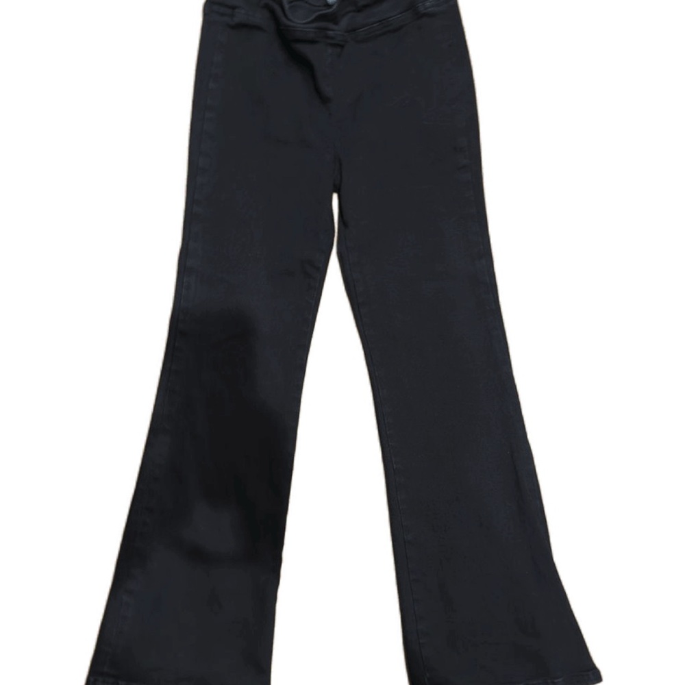 Frame Denim Black Flare Jeans / Pull Ons